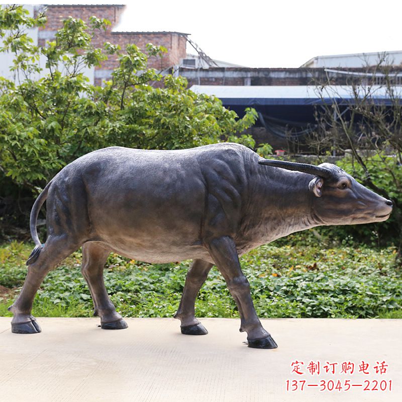 金华高品质仿真水牛雕塑
