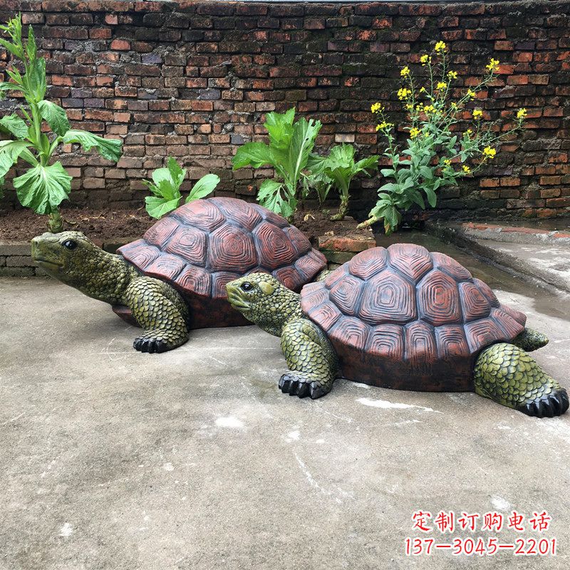 金华精致细腻的乌龟雕塑