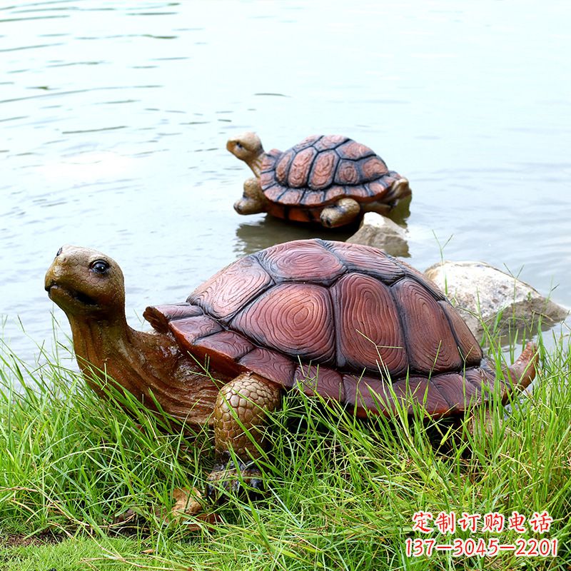 金华精美乌龟雕塑,点亮您的池塘水景