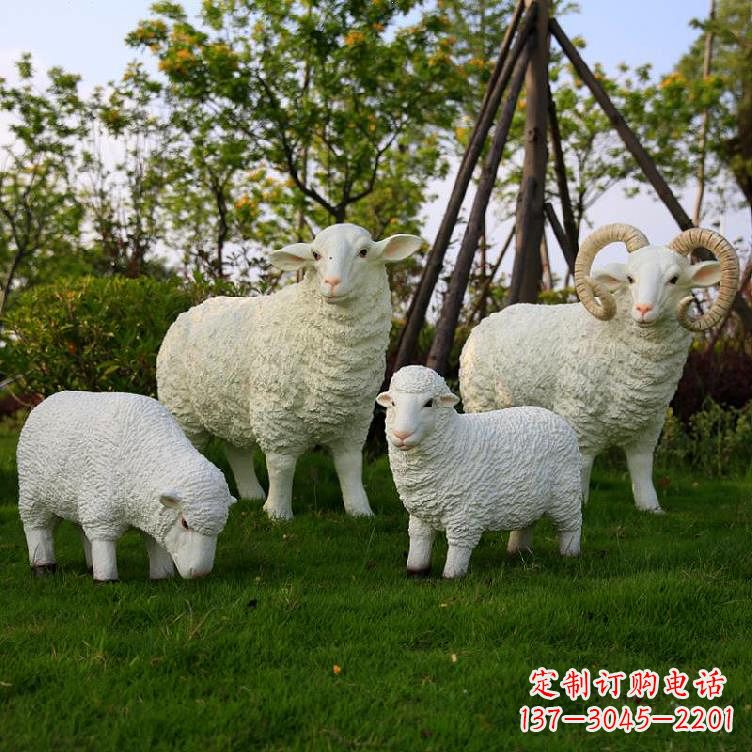 金华精美玻璃钢动物雕塑