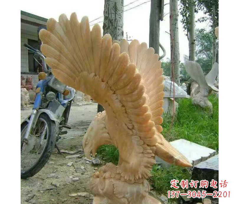 金华精美老鹰雕塑,让你的室内装饰更加完美