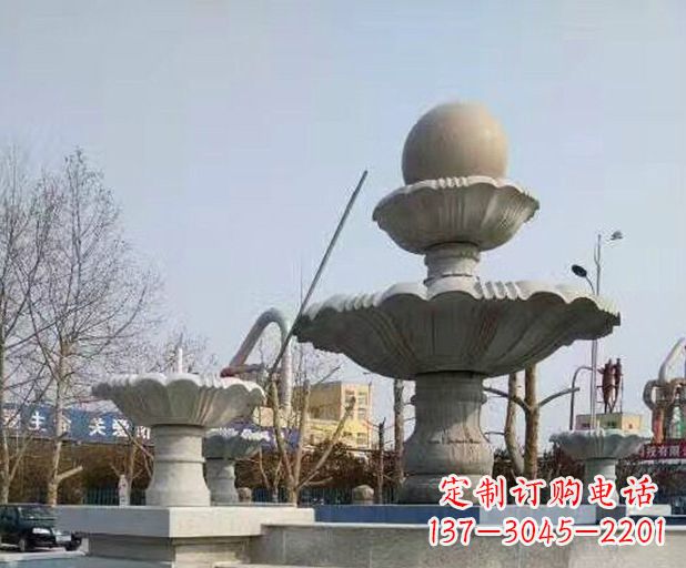 金华风水球大型喷泉石雕