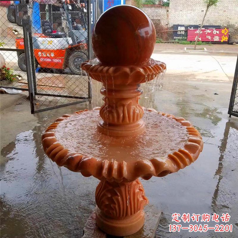 金华风水球石头雕塑