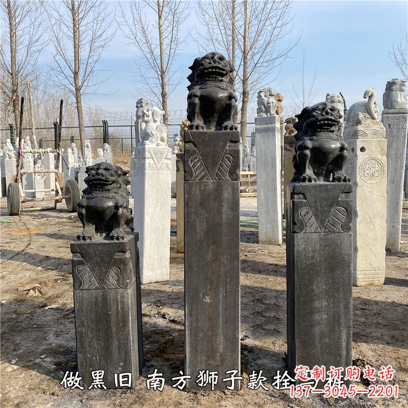 金华风水拴马桩