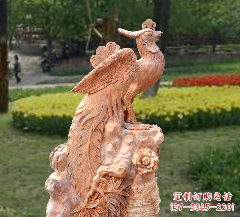 金华凤凰神鸟公园景观雕塑雕塑摆件
