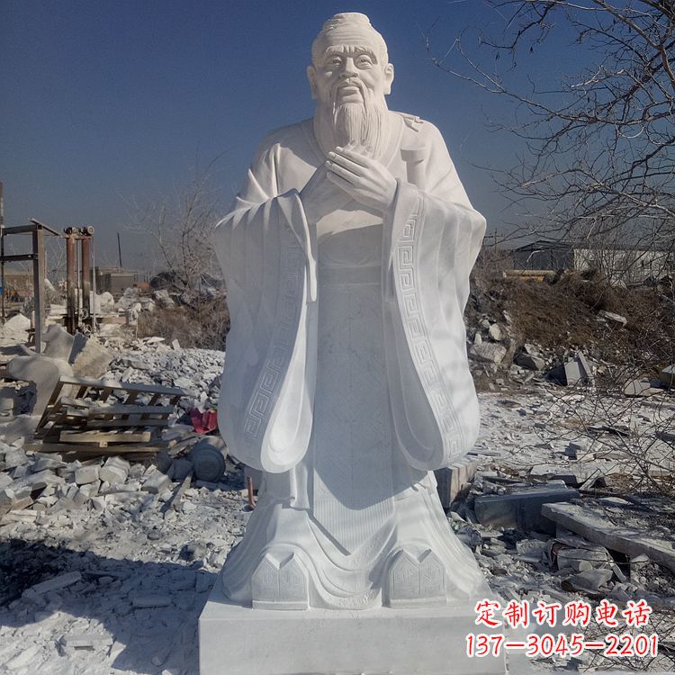金华夫子庙青铜雕塑孔子雕像