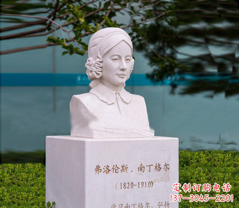 金华弗洛伦斯·南丁格尔胸像校园人物石雕