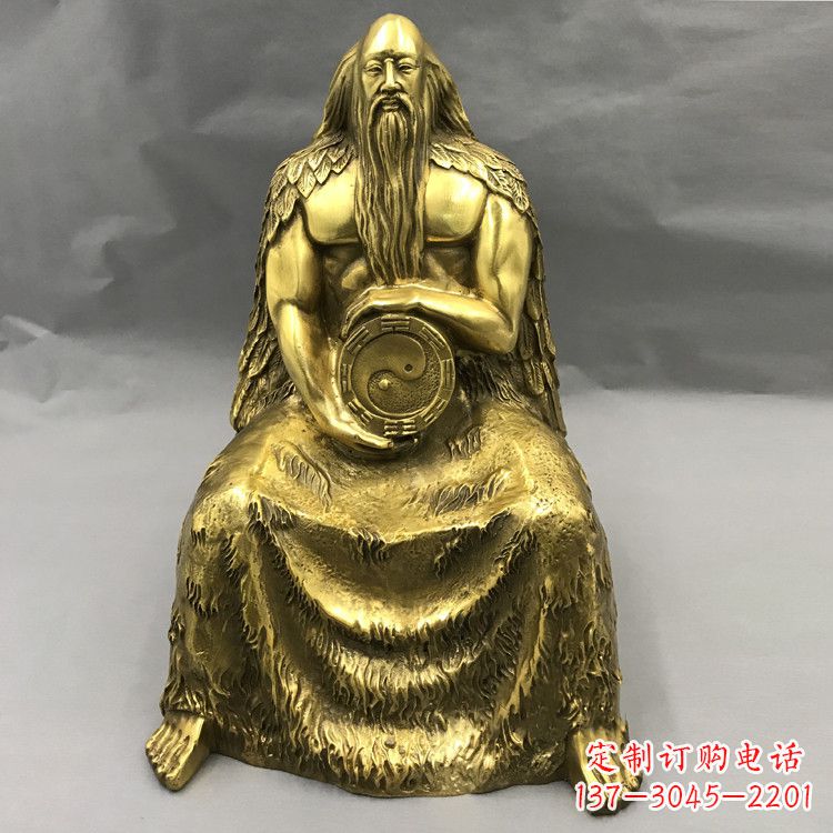金华伏羲·神话传说铜雕塑