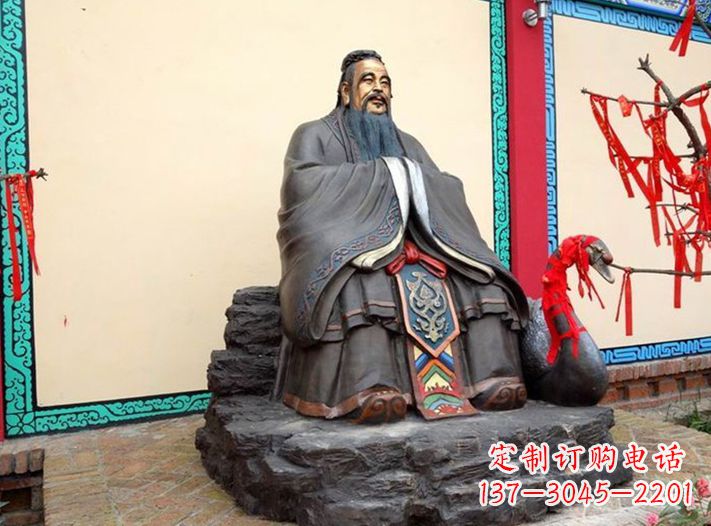 金华浮雕孔子行教