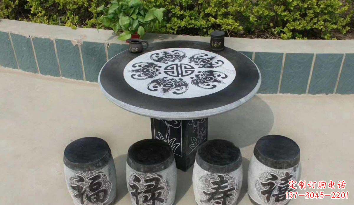 金华传统工艺福禄寿喜雕塑