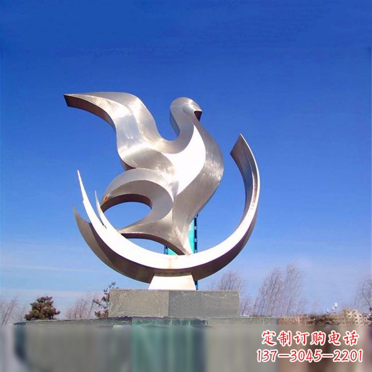 金华鸽子的雕像