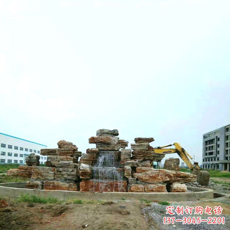 金华高雅精致的千层石假山雕塑