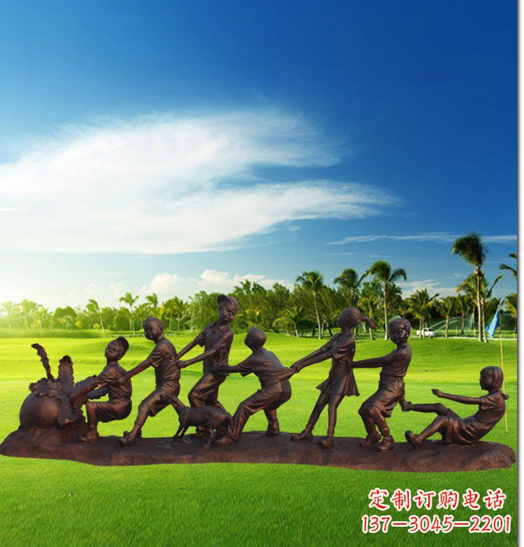 金华中领雕塑-精美仿铜萝卜雕塑