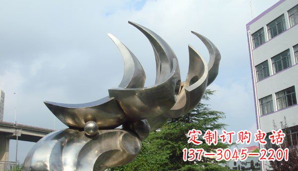 金华中领雕塑出品不锈钢海鸥雕塑