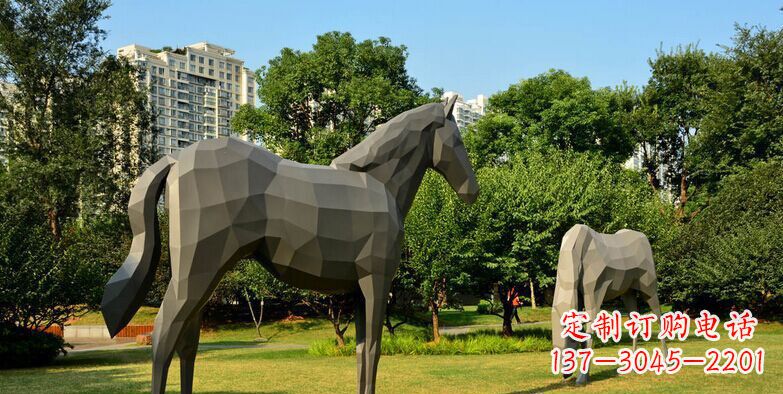 金华产品名称不锈钢动物抽象雕塑
