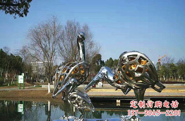 金华手工制作的可爱丹顶鹤雕塑