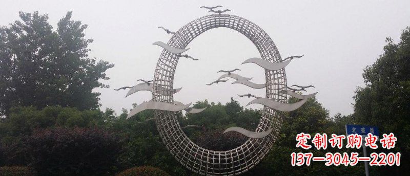 金华抒情海鸥雕塑
