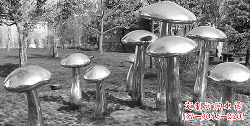 金华萌芽之美,蘑菇景观雕塑