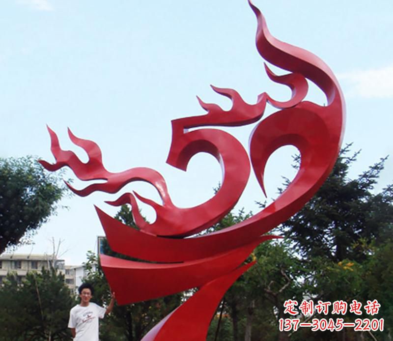 金华梦幻飘带景观雕塑