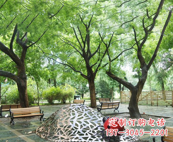 金华悠久活力-不锈钢瓢虫雕塑
