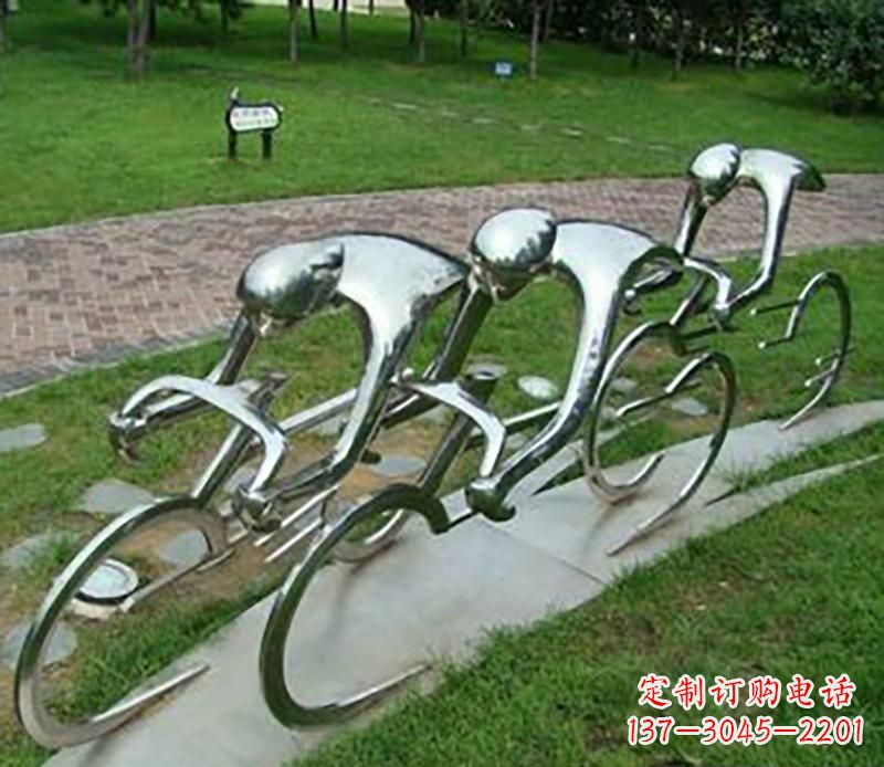 金华西安中领雕塑——骑行出美好，独自发现！