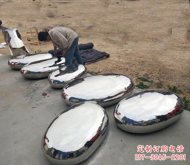 金华中领雕塑水滴形艺术雕塑