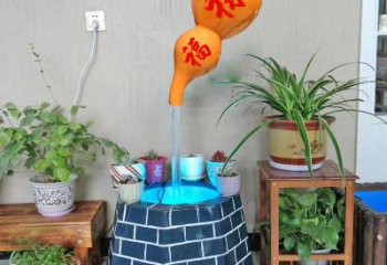 金华福禄葫芦艺术陶瓷雕塑
