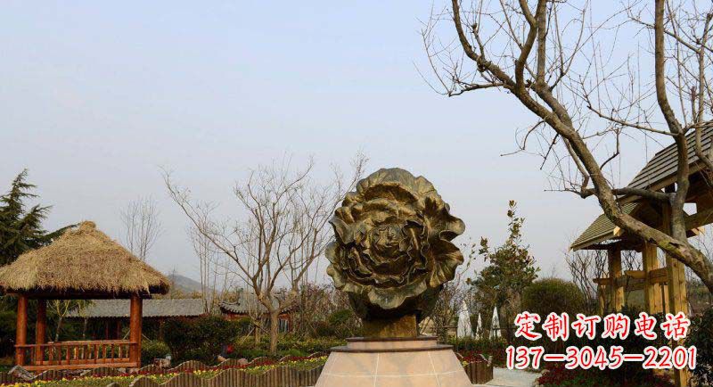 金华公园大白菜景观铜雕