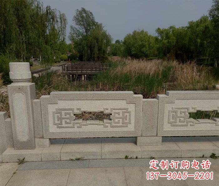 金华优雅大气的公园栏板雕塑
