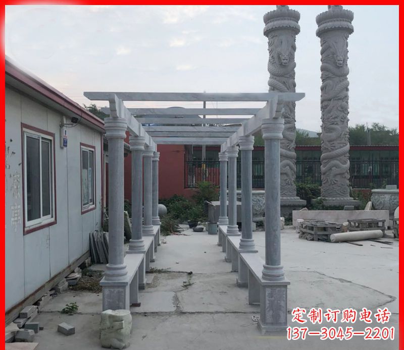 金华艺术之大理石石雕长廊