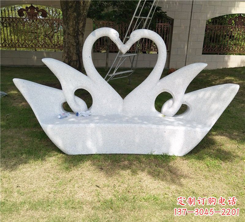 金华精美大理石天鹅雕塑