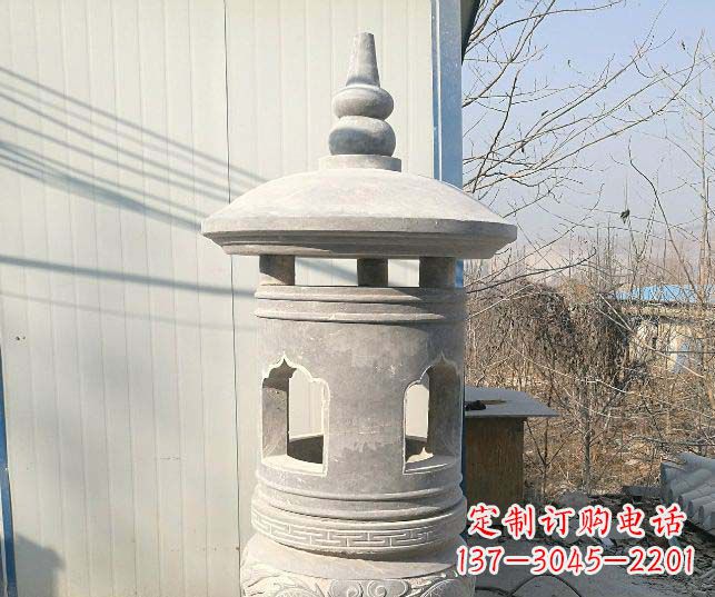 金华精美公园大理石石灯雕塑