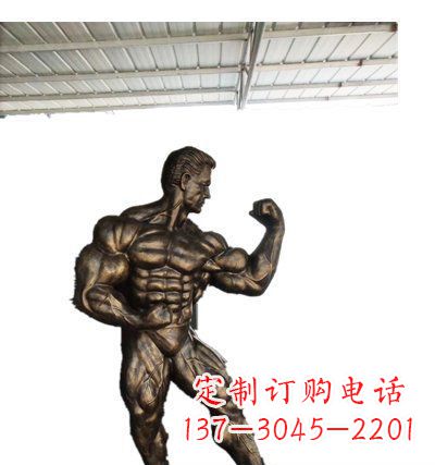 金华优质铜制大力士雕塑