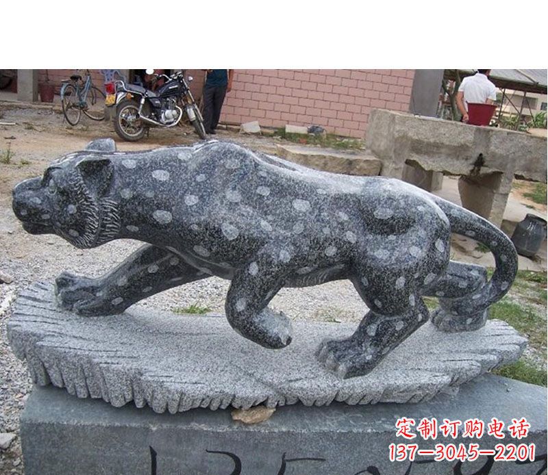金华华美动物猎豹石雕