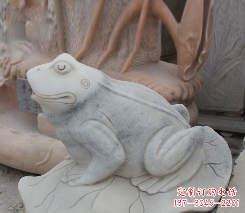 金华青蛙雕塑生动逼真的公园动物雕塑
