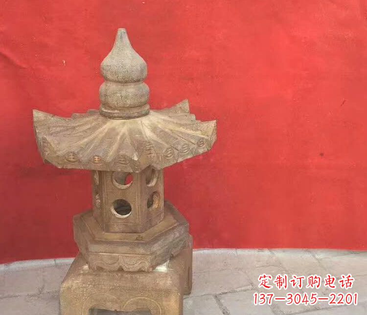 金华景观仿古石灯雕塑