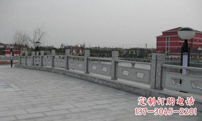 金华公园仿古石栏板 (2)