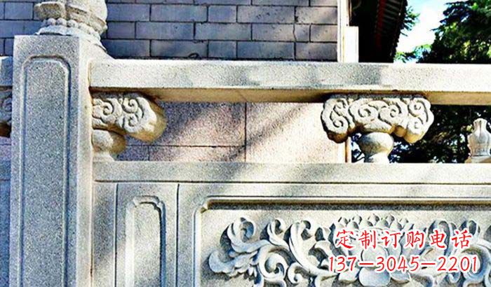 金华中领雕塑公园仿古石栏板