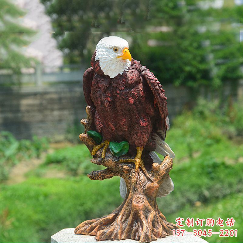 金华金羽老鹰玻璃钢雕塑