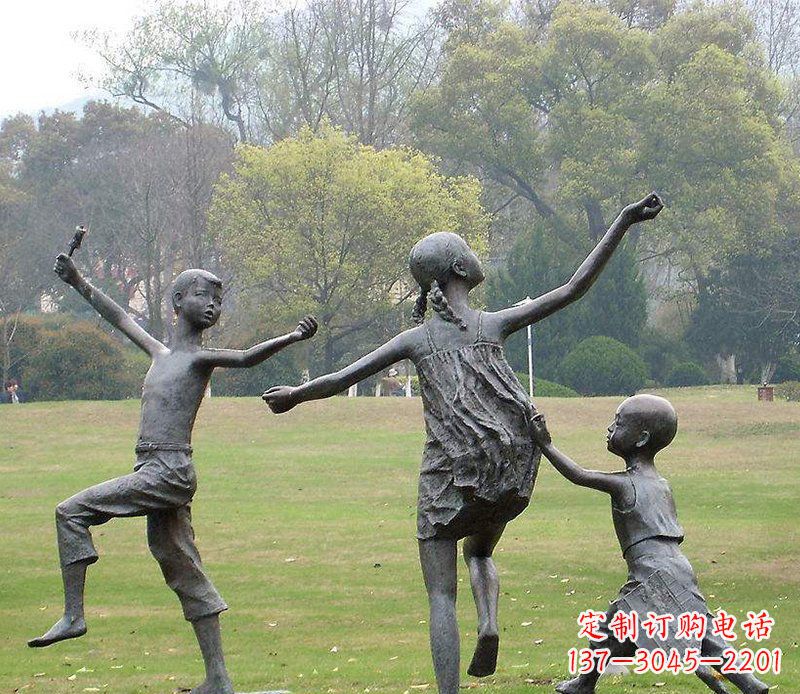 金华浪漫童年·清新儿童铜雕