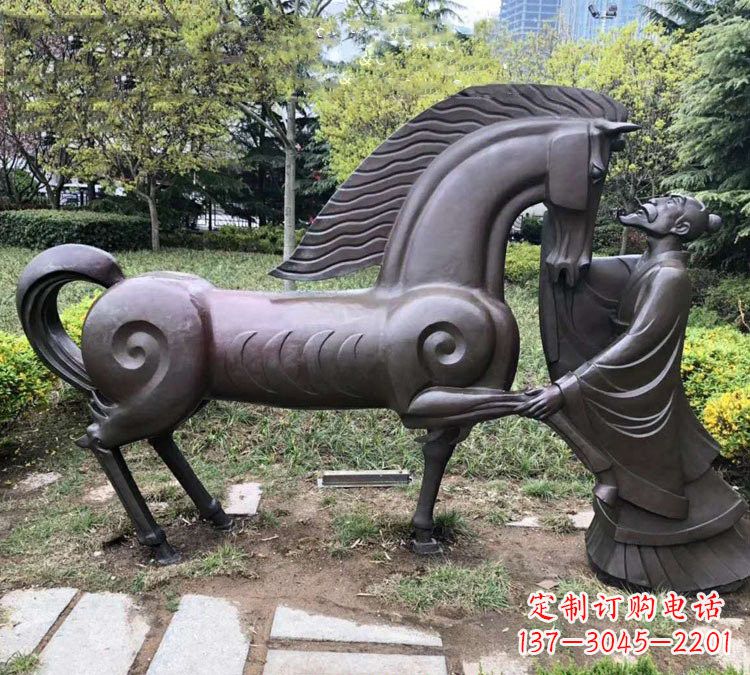 金华展现历史名人的铜雕雕塑