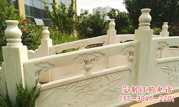 金华精美汉白玉石拱桥雕塑