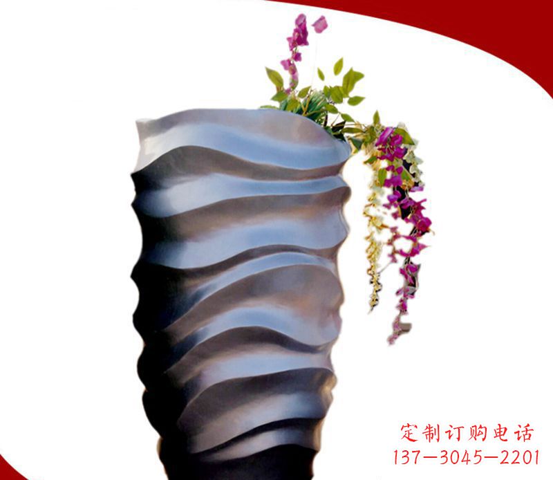 金华领雕塑花盆景观雕塑