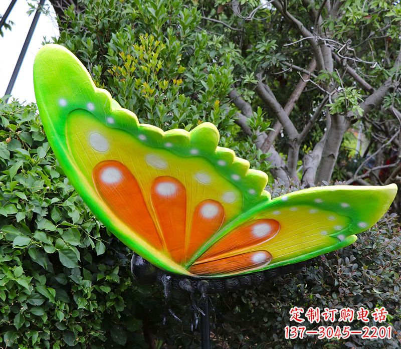 金华玻璃钢仿真蝴蝶雕塑