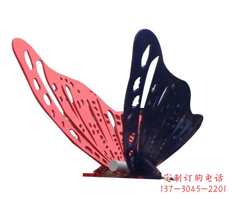 金华精致纯粹，不锈钢蝴蝶雕塑