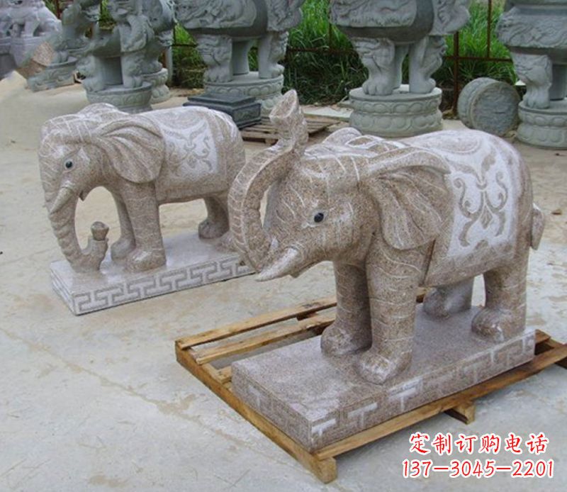 金华精美大象雕塑