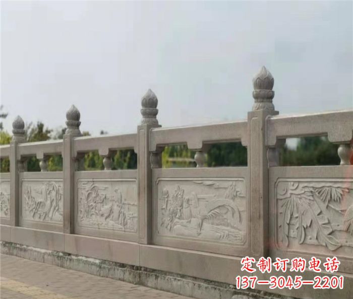 金华泰山大理石浮雕栏板雕塑