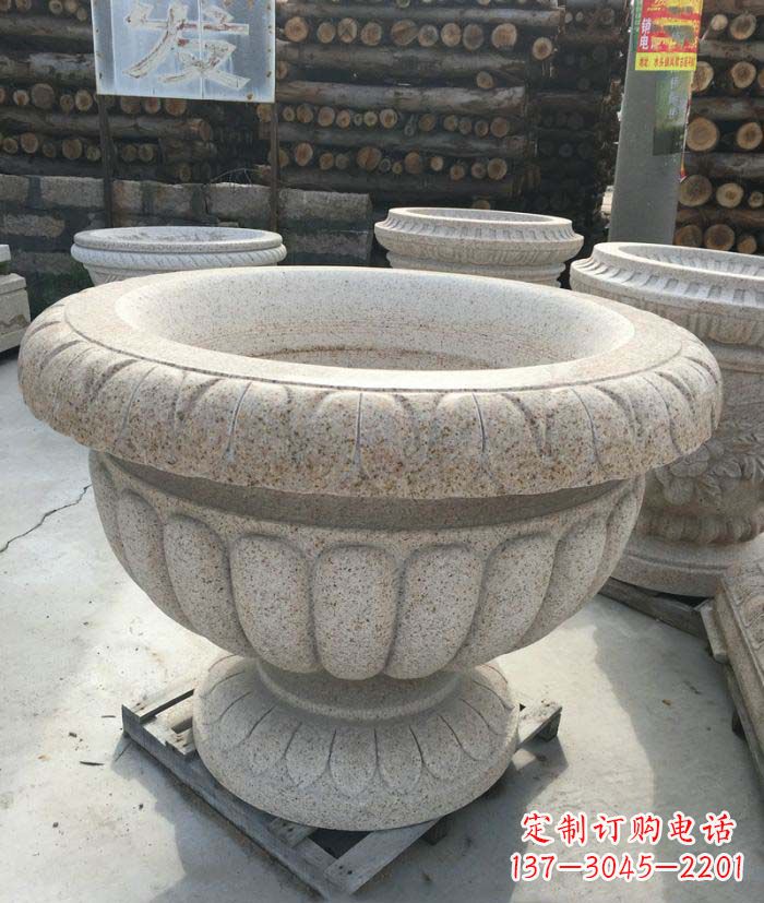 金华高质量大理石花盆石雕