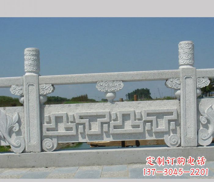 金华公园景观大理石栏板雕塑