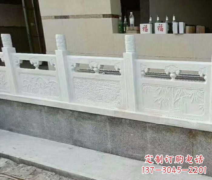金华艺术大理石栏板石雕